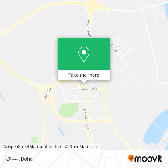 المتوكل map