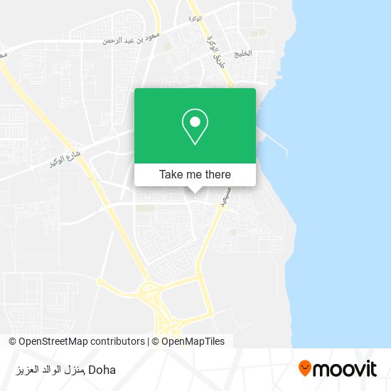 منزل الوالد العزيز map