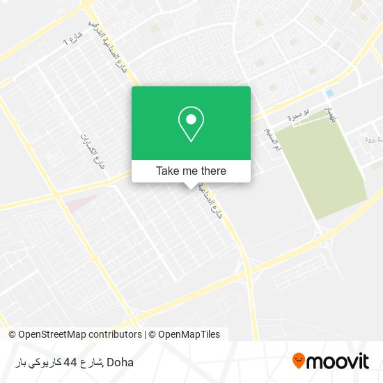 شارع 44 كاريوكي بار map