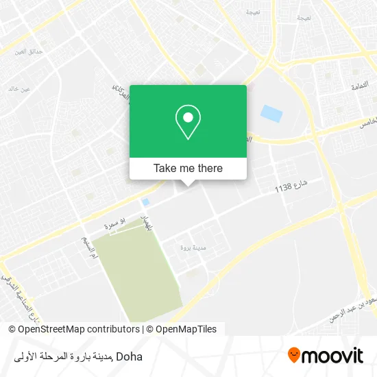 مدينة باروة المرحلة الأولى map