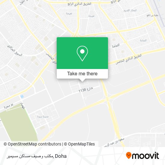 مكتب وصيف-مساكن مسيمير map