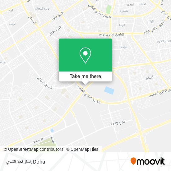 استراحة الشاي map
