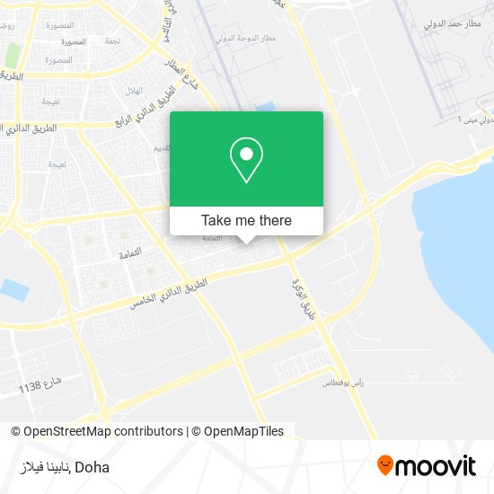 نابينا فيلاز map