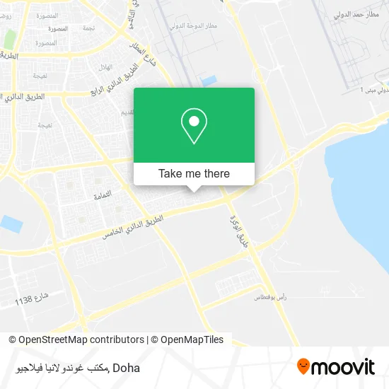 مكتب غوندولانيا فيلاجيو map