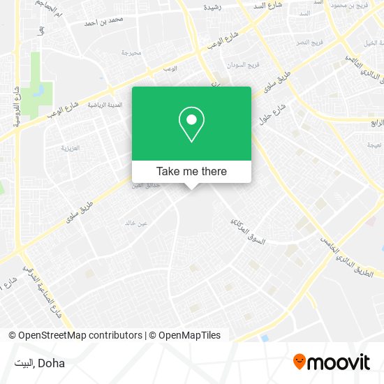 البيت map