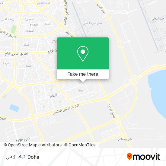 البنك الأهلي map