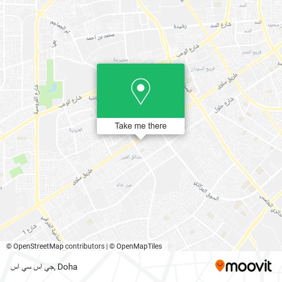 جي اس سي اس map