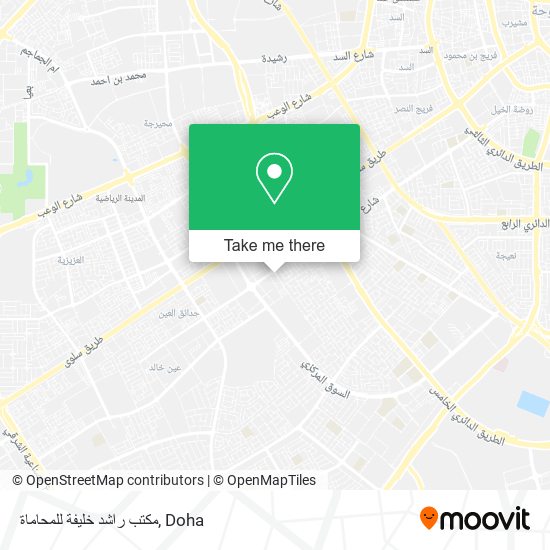 مكتب راشد خليفة للمحاماة map