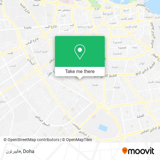 هاليبرتون map