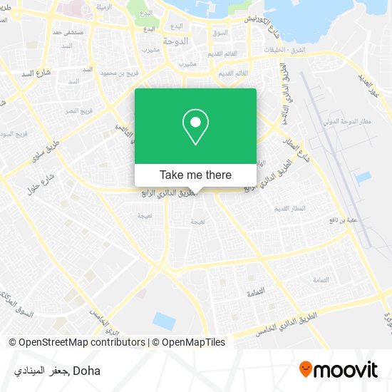 جعفر المينادي map
