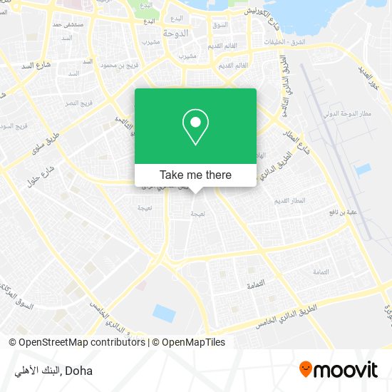 البنك الأهلي map