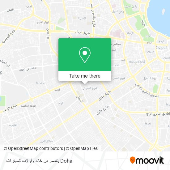 ناصر بن خالد وأولاده للسيارات map