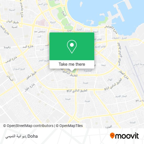 ديوانية التميمي map