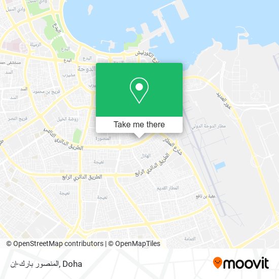 المنصور بارك-إن map