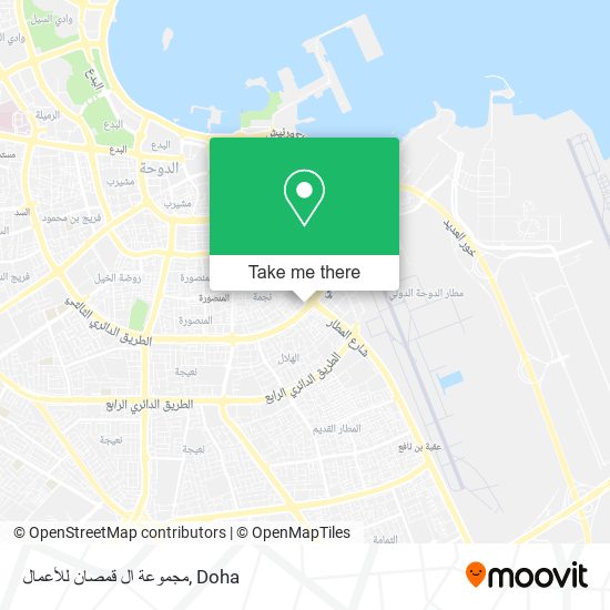 مجموعة ال قمصان للأعمال map