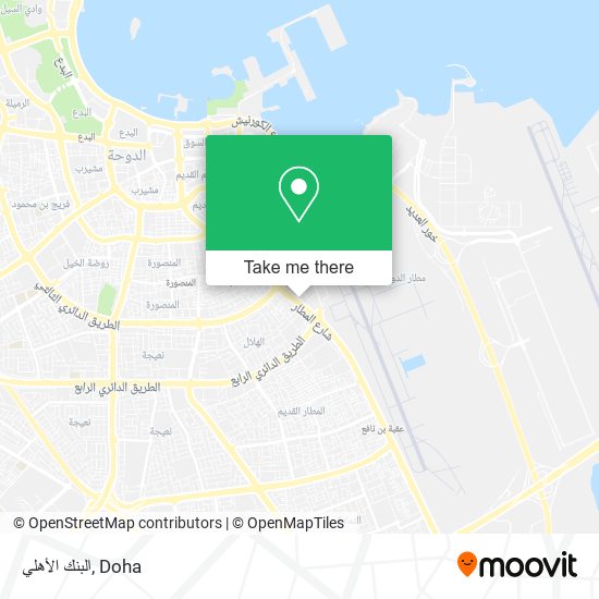 البنك الأهلي map