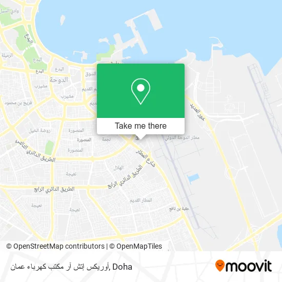 أوريكس إتش آر مكتب كهرباء عمان map