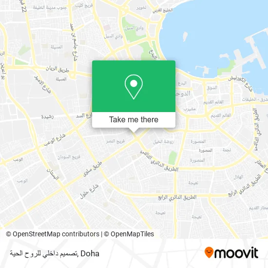 تصميم داخلي للروح الحية map