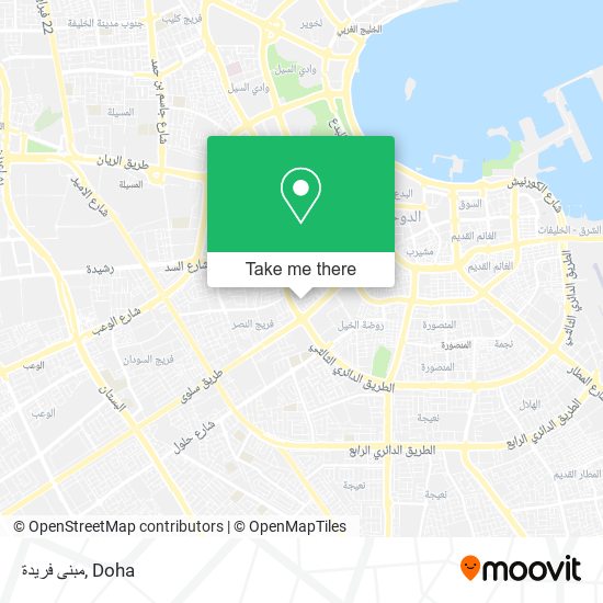 مبنى فريدة map