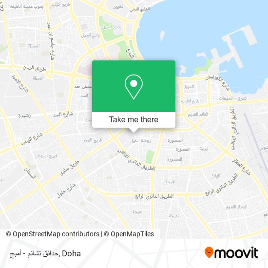 حدائق تشانم - أمبج map