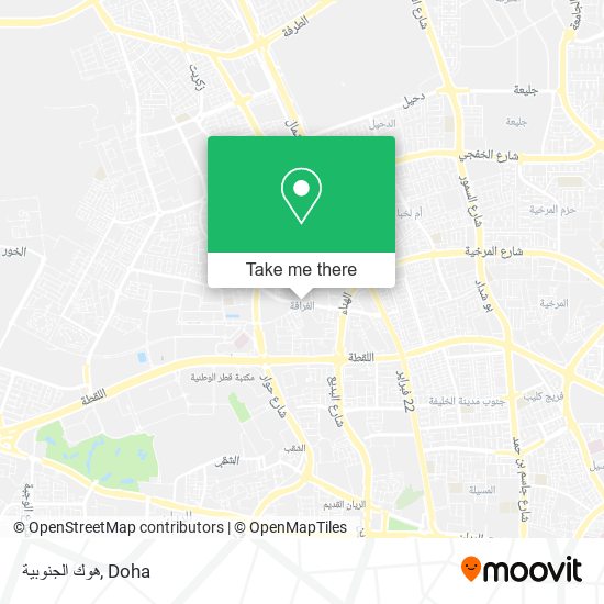 هوك الجنوبية map