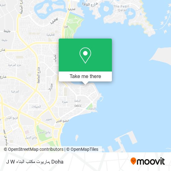 J W ماريوت مكتب البناء map