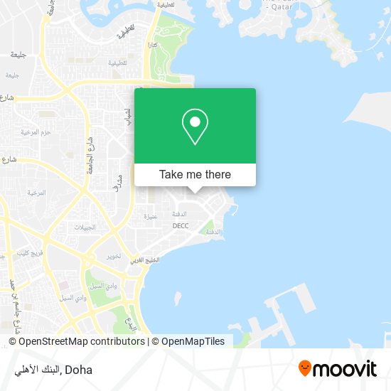 البنك الأهلي map