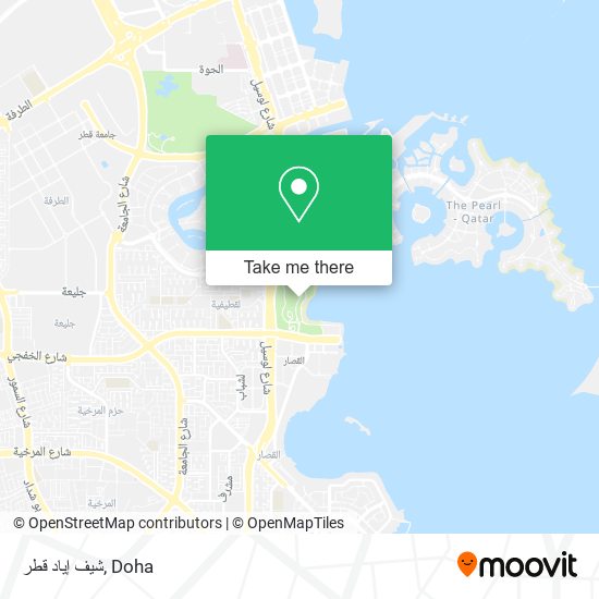 شيف إياد قطر map