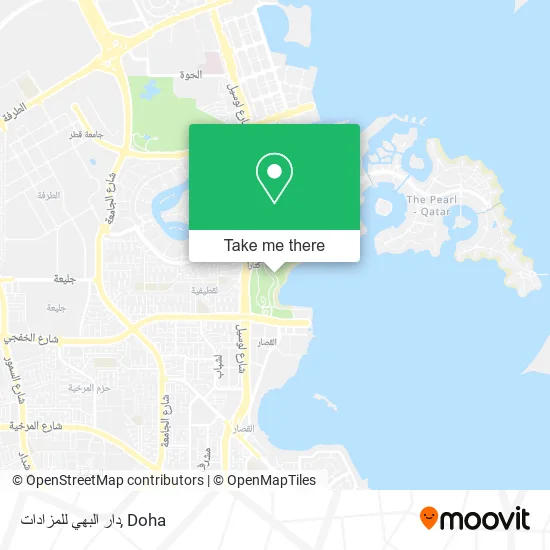دار البهي للمزادات map