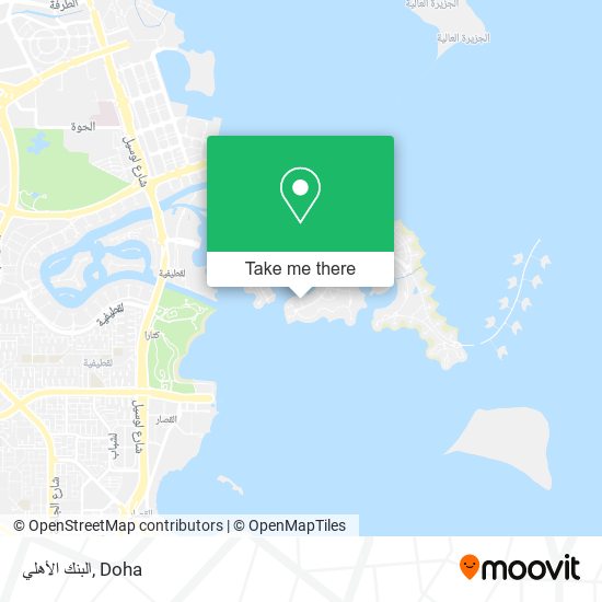 البنك الأهلي map
