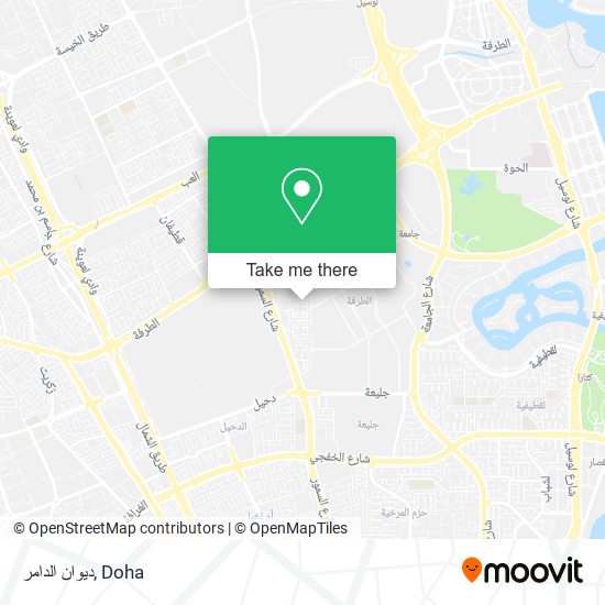 ديوان الدامر map