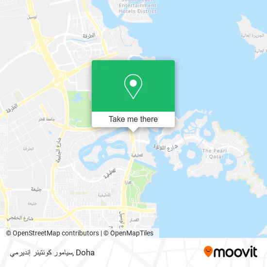 سيامور كونتينر إنديرمي map
