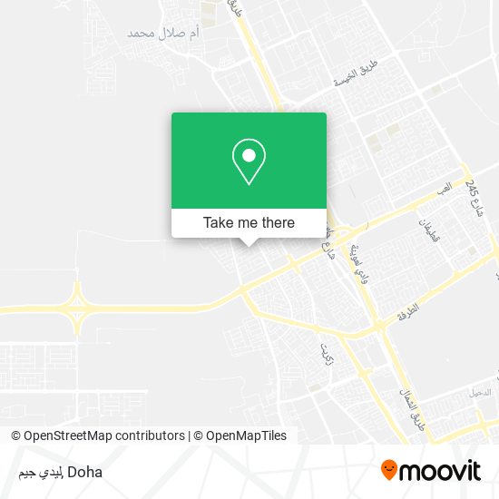 ليدي جيم map