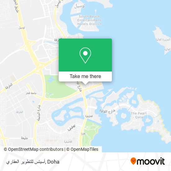 أسيتس للتطوير العقاري map