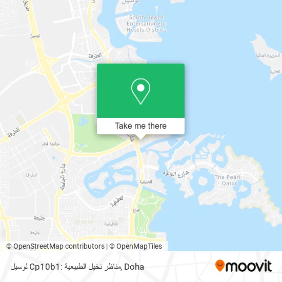 لوسيل Cp10b1: مناظر نخيل الطبيعية map