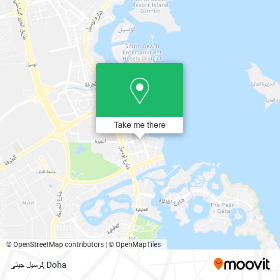 لوسيل جيتى map
