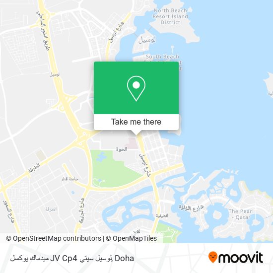 ميدماك يوكسل JV Cp4 لوسيل سيتي map
