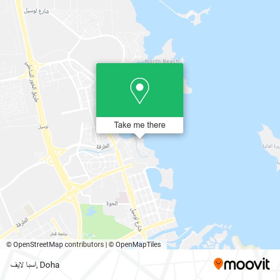 اسبا لايف map