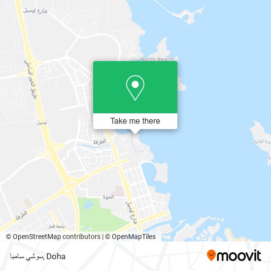 سوشي سامبا map