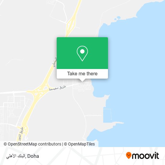 البنك الأهلي map