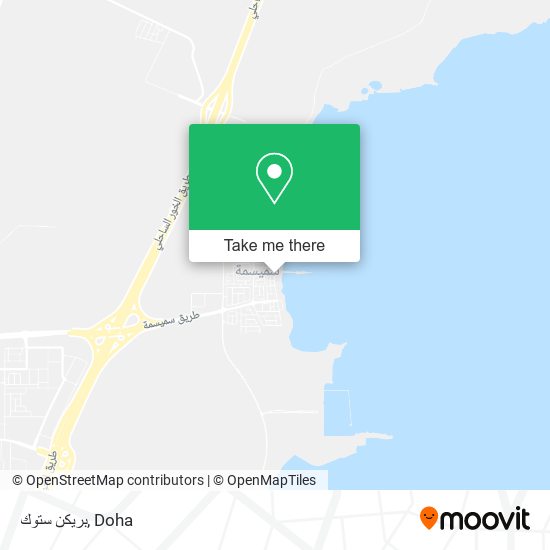 بريكن ستوك map