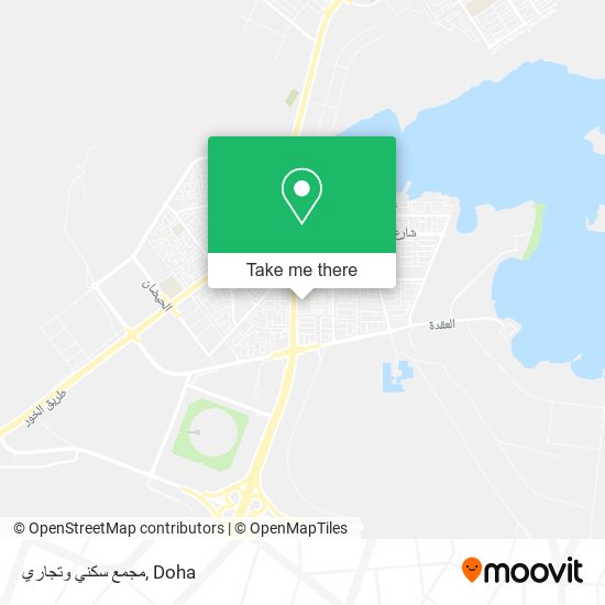 مجمع سكني وتجاري map