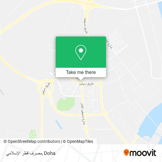 مصرف قطر الإسلامي map