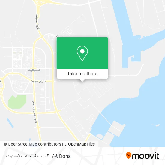 قطر للخرسانة الجاهزة المحدودة map