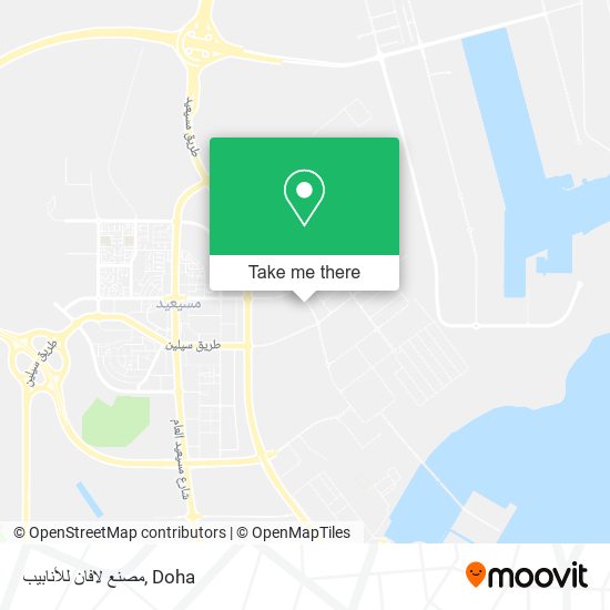 مصنع لافان للأنابيب map