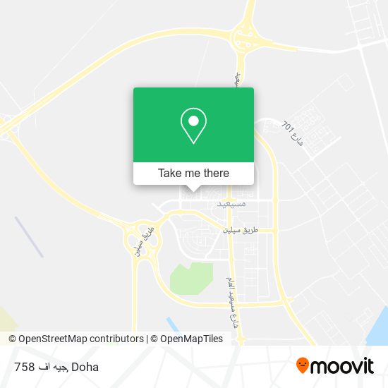 جيه اف 758 map