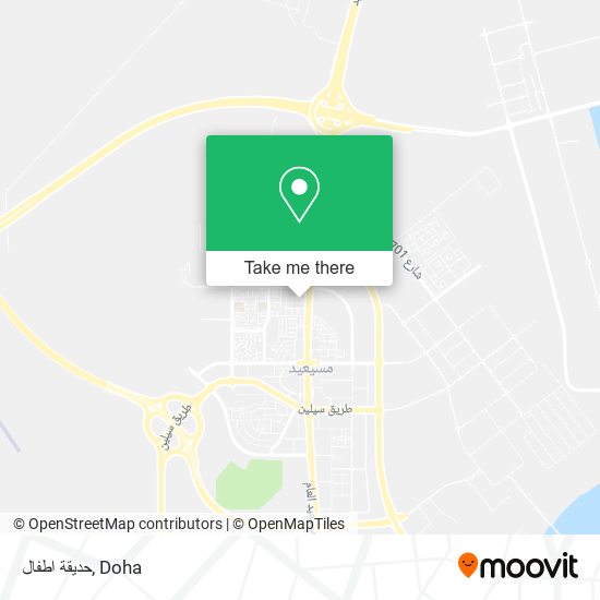 حديقة اطفال map
