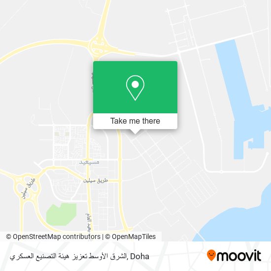 الشرق الأوسط تعزيز هيئة التصنيع العسكري map