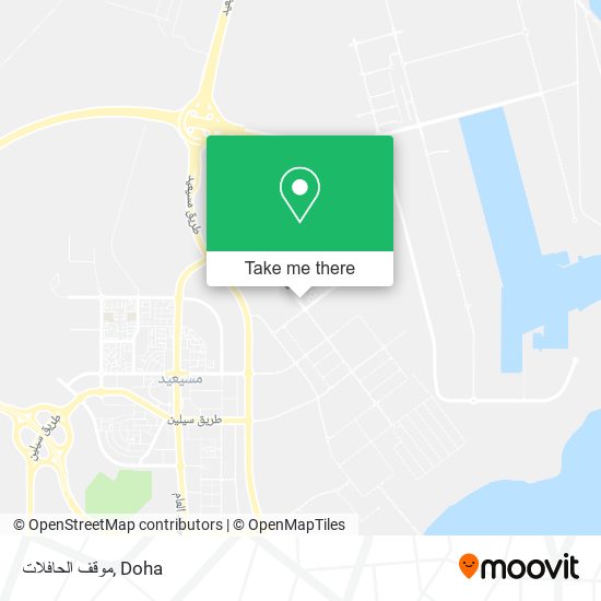 موقف الحافلات map
