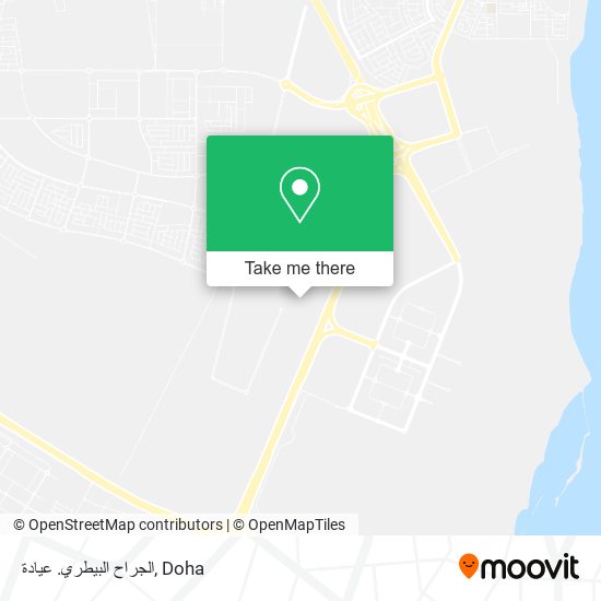 الجراح البيطري. عيادة map